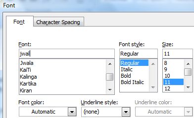 How To Install Hindi Fonts In Ms Office 2007