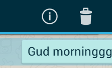 Steps to see the message notification details