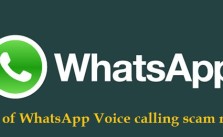 Beware of Whatsapp voice calling scam message